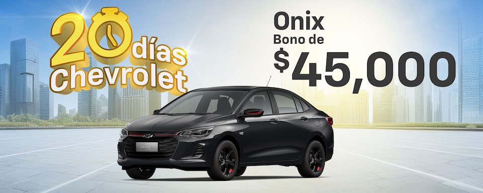 Chevrolet Onix 2025, sedán deportivo con motor turbo eficiente, 6 bolsas de aire, OnStar 4G con conectividad Wi-Fi y más